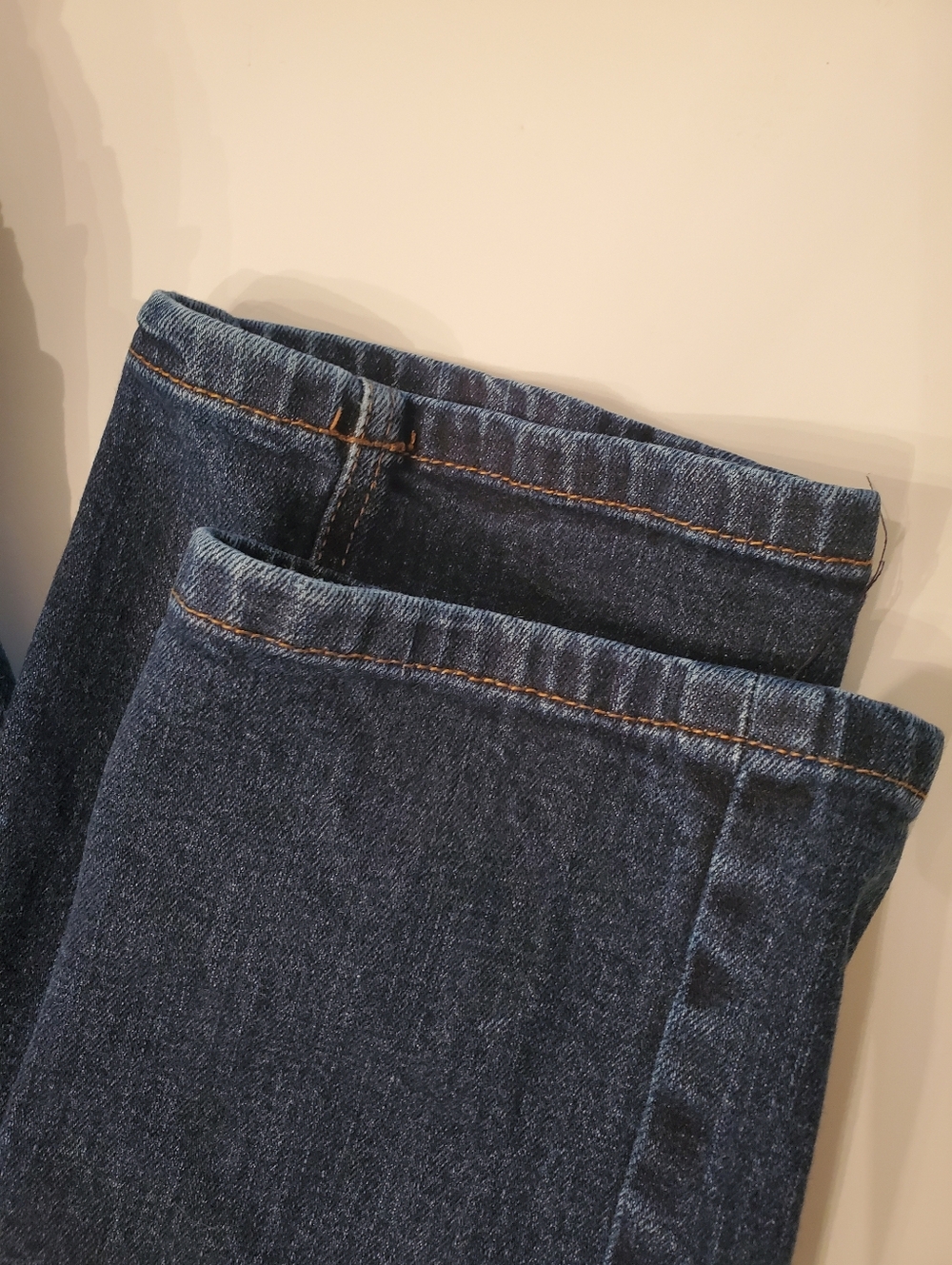 Lauren - Ralph Lauren - Lorraine -  Dark Wash - Straight Leg Jeans - Size 10 - Picture 13 of 16